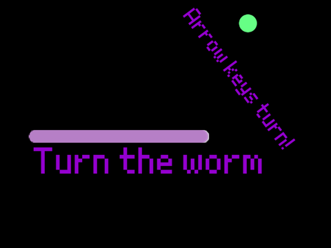 Turn the worm Scratch game