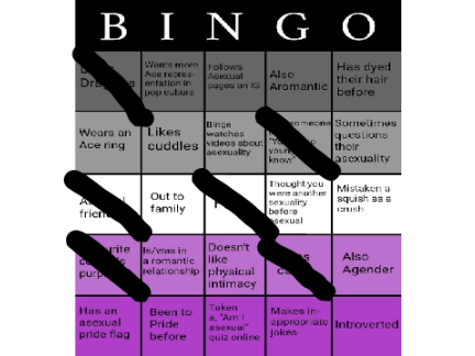 Asexual bingo remix