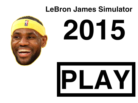 LeBron James Simulator 2015