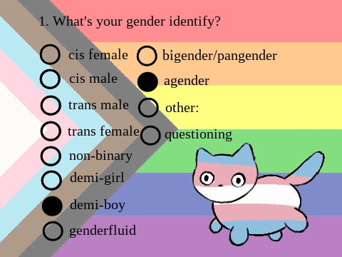 survey thing