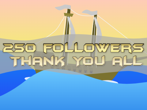 250 Follows!!!