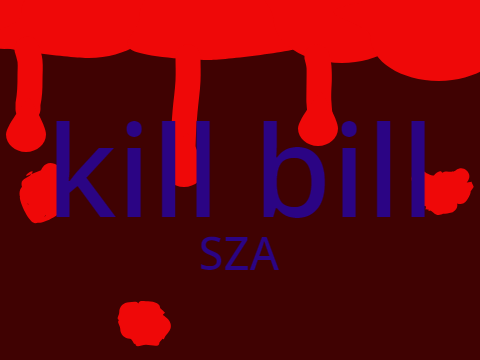 kill bill-SZA