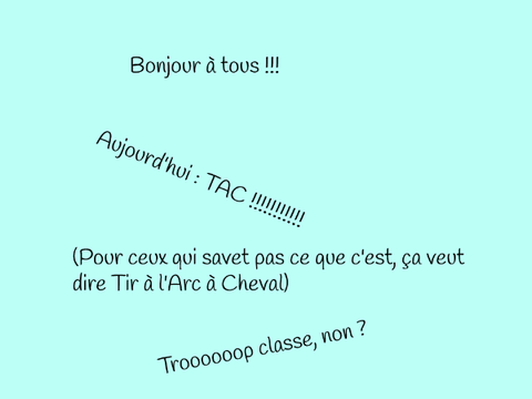 Troisième cours du Centre Équestre de la Gorge Tremblante