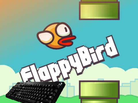 TYPING FLAPPY BIRD | #all #games #art #music #tutorials #intros #aaron20009 #cool-projects