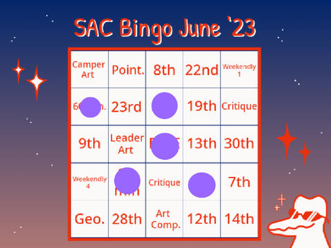 ccc bingo ☾☽ sac june '23 remix