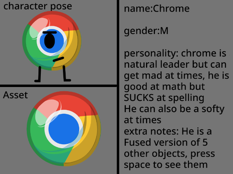 Aww im only the 2nd recommended character, CHROME