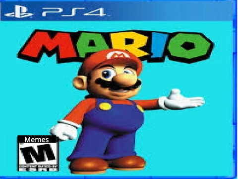 Super Mario on the PS4 Version 1.5