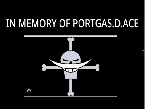 In memory of Ace