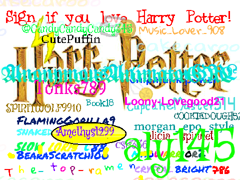 Sign If You Love Harry Potter !!!!! Remix , Remix , Remix !!!!!! remix remix remix remix remi… remix