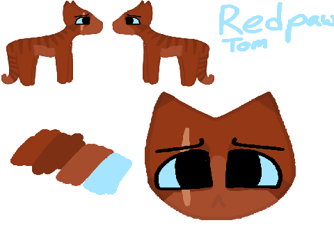 Redpaw (Showing my oc/entry)