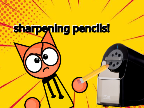 sharpening pencils! #animations #all #trending