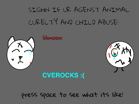 SIGHN IF YOU R AGENST ANIMAL CURLETY AND CHILD ABUSE remix