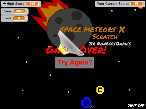 Space Meteors X               Version 0.10.4.04 Beta 