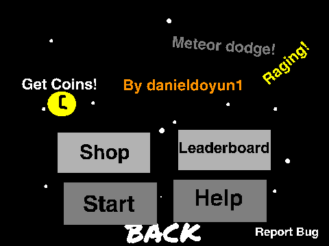 Rocket space game