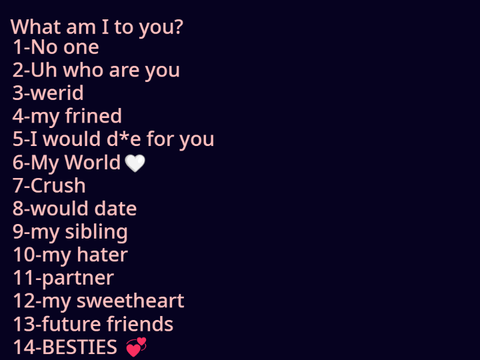 What am I to you?  remix remix