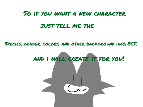 Character Creator 50 FOLLOWERS!