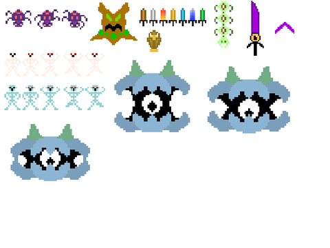 The Legend of Zelda on Scratch Sprite Art V2