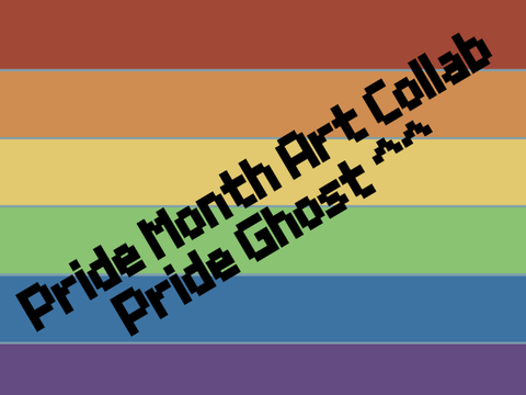 Pride Month Art Collab - Pride Ghost ^^