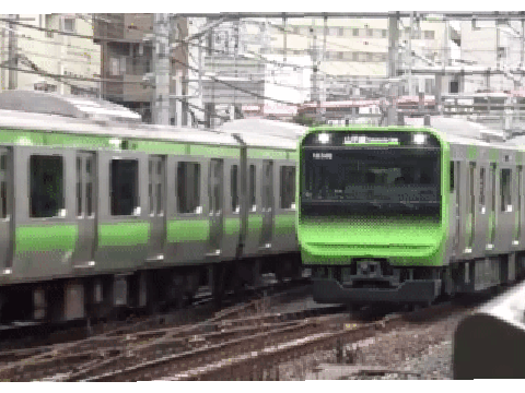 東京の電車が吹っ切れた