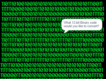 12-bit Binary Convertor