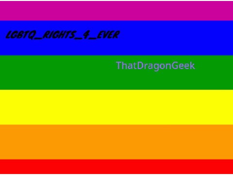Sign if you support the LGBTQ+ community! remix