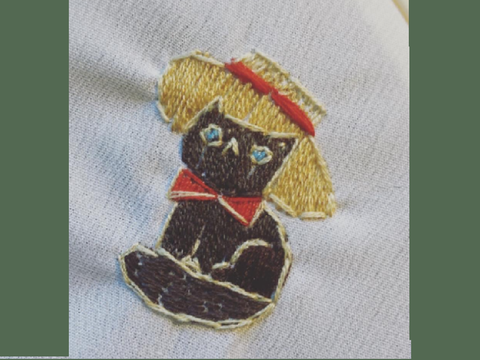 An attempt at embroidery
