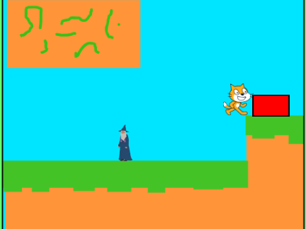 scroll platformer