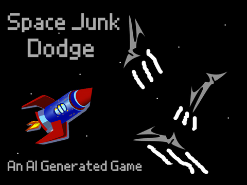 Space Junk Dodge - AI Generated Game
