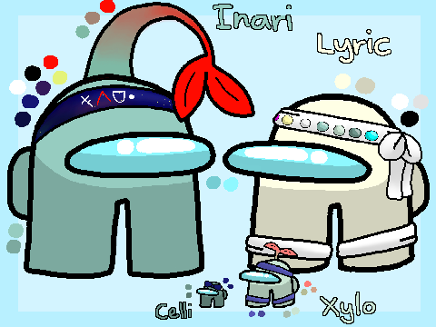 Inari, Lyric, Celli, and Xylo
