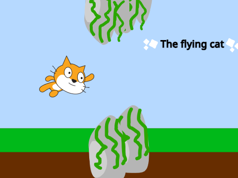 The flying cat