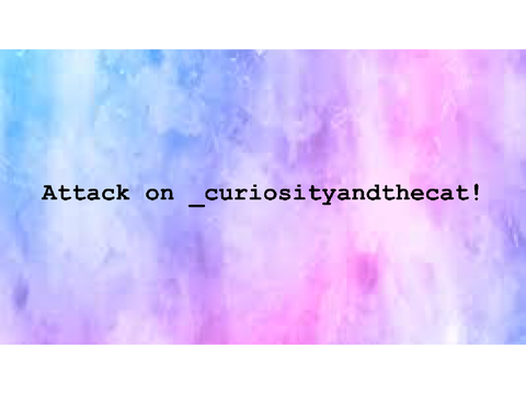 Art attack on _curiosityandthecat!