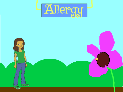 Abby is Allergic To Pollen