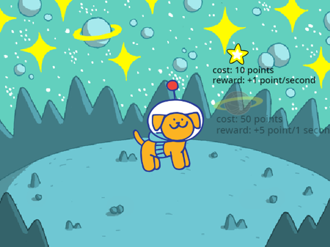 Dot the Space Dog