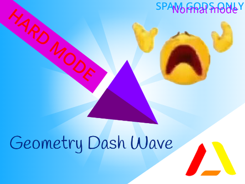 Geometry Dash Wave || HARD MODE