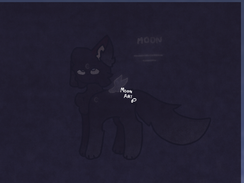 moon art.