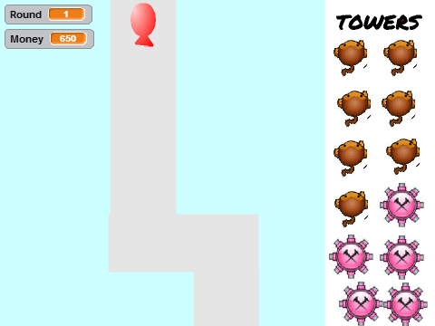 Bloons TD version 1.3 (discontinued)