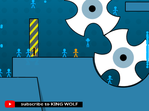 Massive Multiplayer Platformer: version colourful