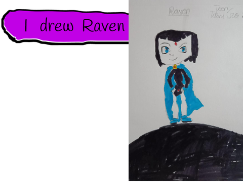 Raven drawing