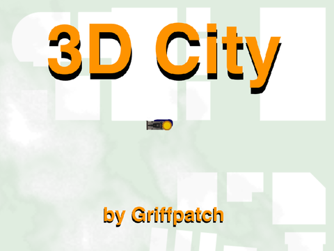 Top Down 3D City Experiment with supercars