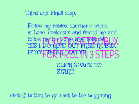 HOW TO GET FREE ROBUX!