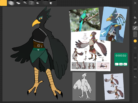 WIP Drawing - LoZ OC