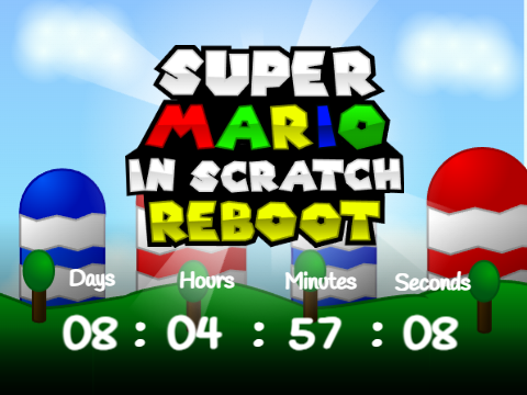 Super Mario in Scratch Reboot Countdown