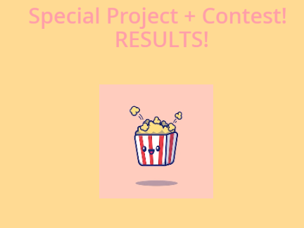 Special Project+Studio Contest RESULTS!!!!!
