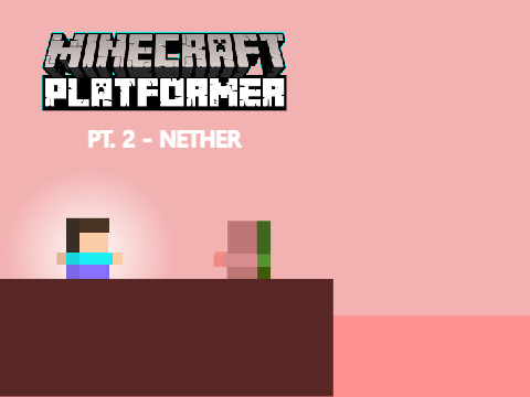 Minecraft Platformer Pt. 2 - Nether #Games #All