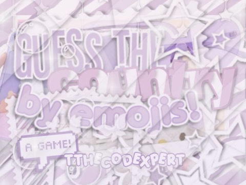 ✸﹕☆  guess the country by emojis! ✧