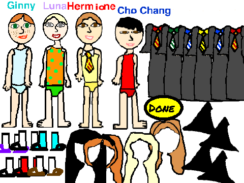 Harry Potter Girls Dress Up 
