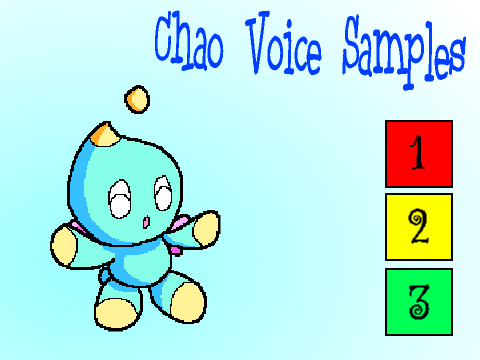 Chao Voice Samples