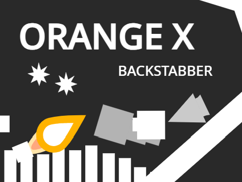 Orange X- Backstabber