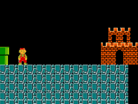 SUPER MARIO BROS!(demo: world 1-2)
