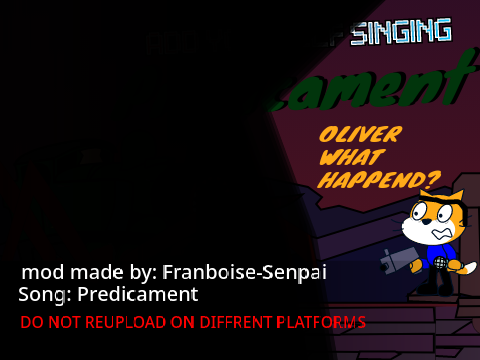 my Oc Sings Predicament 